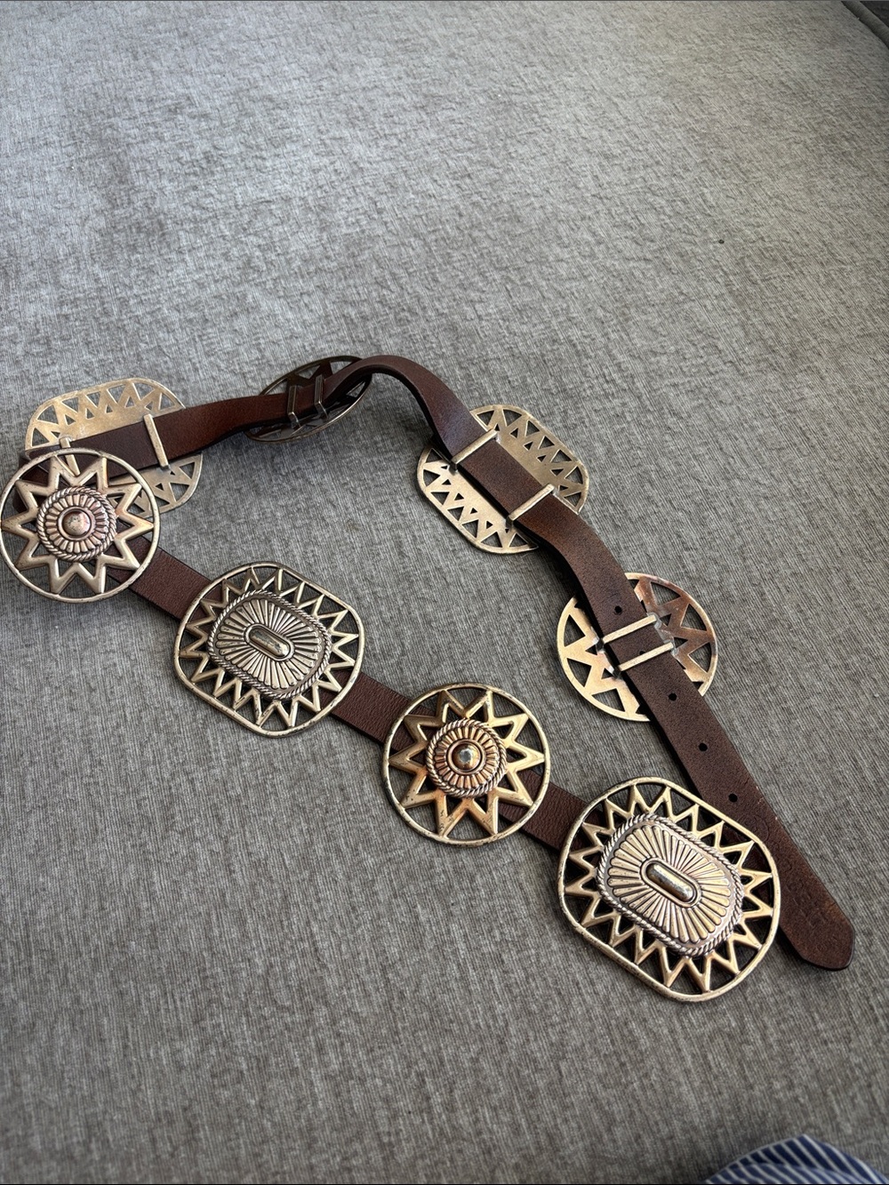 3-D (Ranch) Concho Belt - Picture 2 of 14